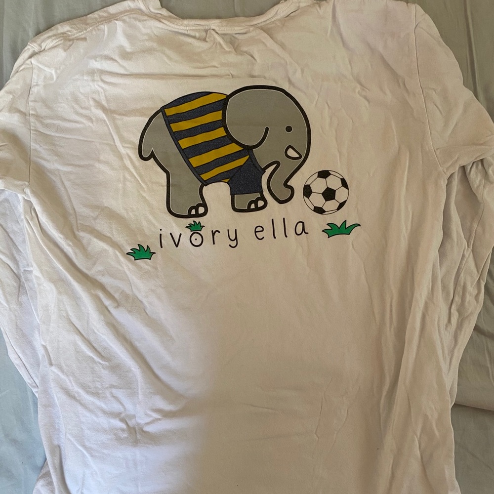 Long sleeve, Ivory Ella shirt